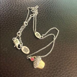 Juicy couture cupcake necklace